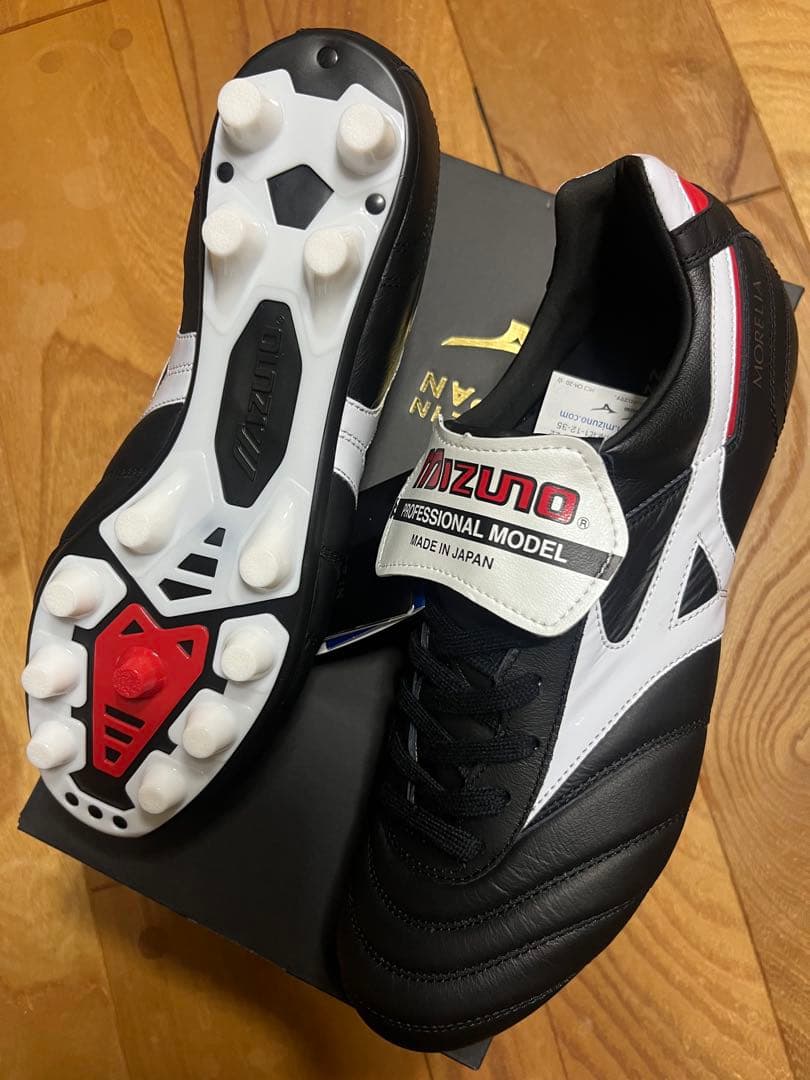 新品　旧品番　特価　ミズノ　モレリア 2 JAPAN 折り返しタン 26.5cm