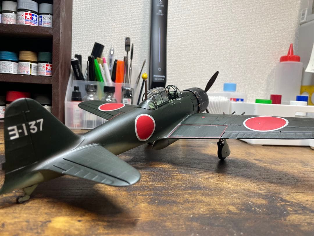 【s】ハセガワ 1/32零戦52型完成品