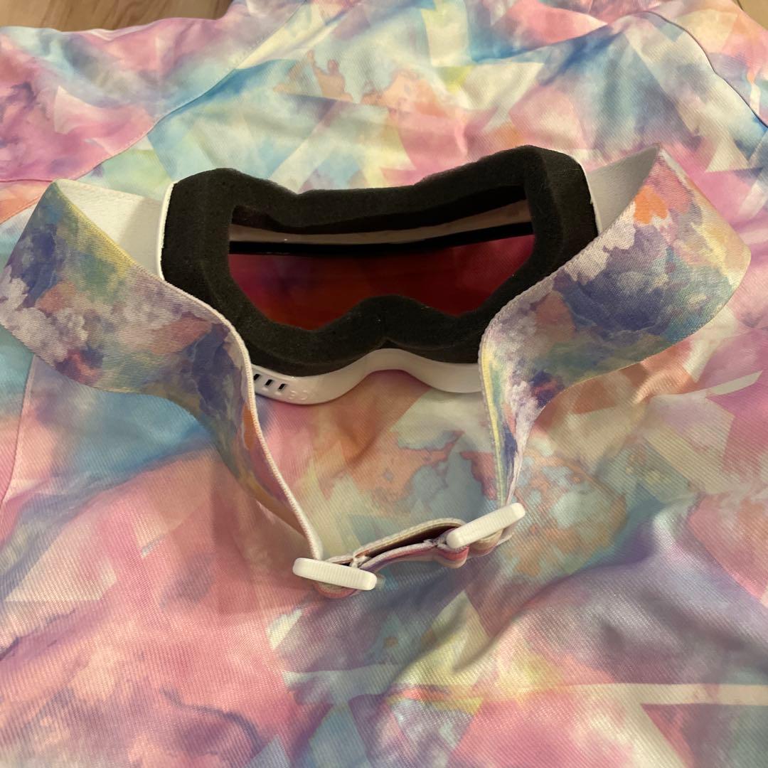 子供 スキー/スノボーウェア ツナギ ゴーグル グローブ ヒップパッドセット