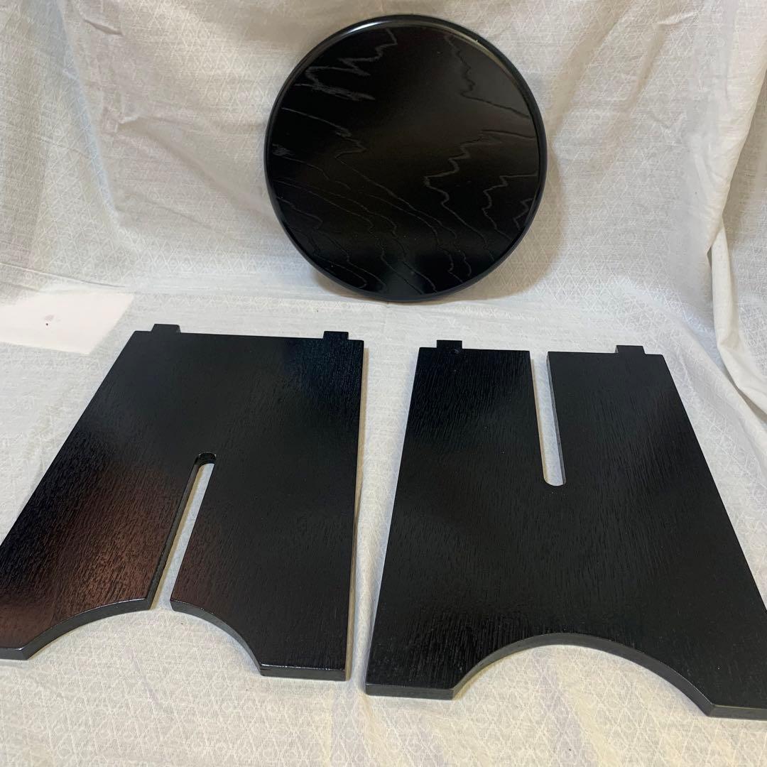 【お得セット】立礼棚　花門　椅子　円座　裏千家