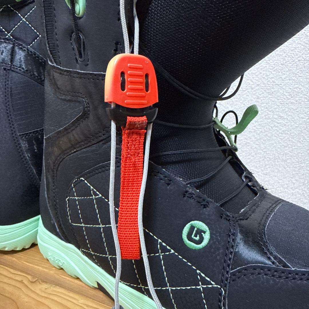 BURTON 女性用スノーボードブーツ ブラック/ミント