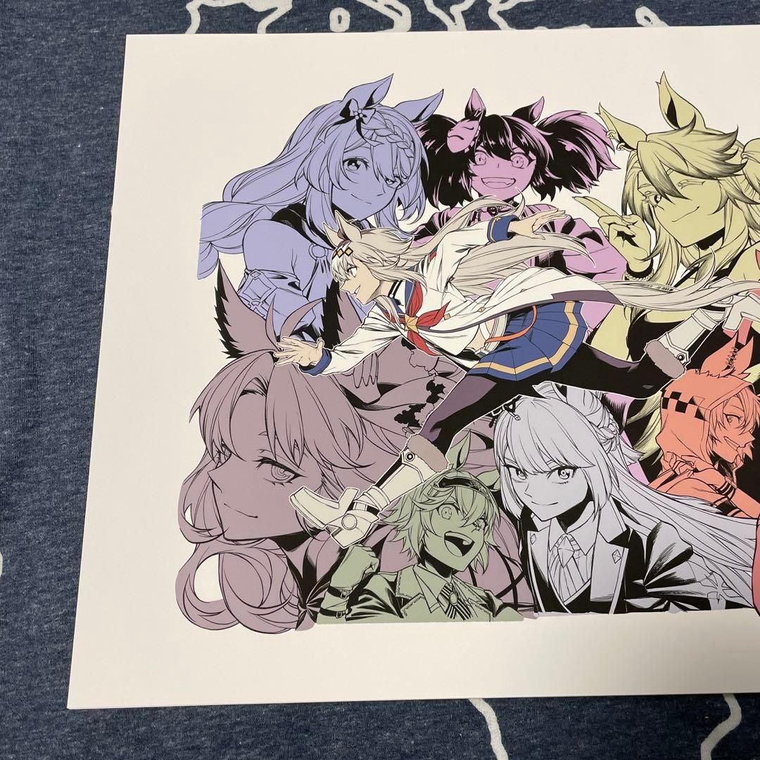 ウマ娘シンデレラグレイ　複製原画　ヤングジャンプ　42号　A3