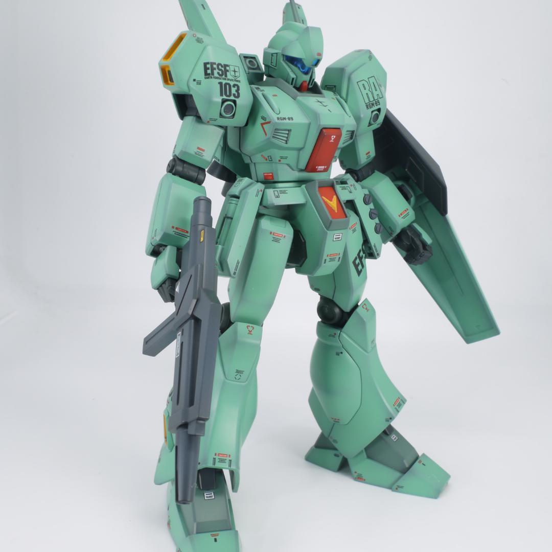 ガンプラ　HG ジェガン　全塗装　完成品