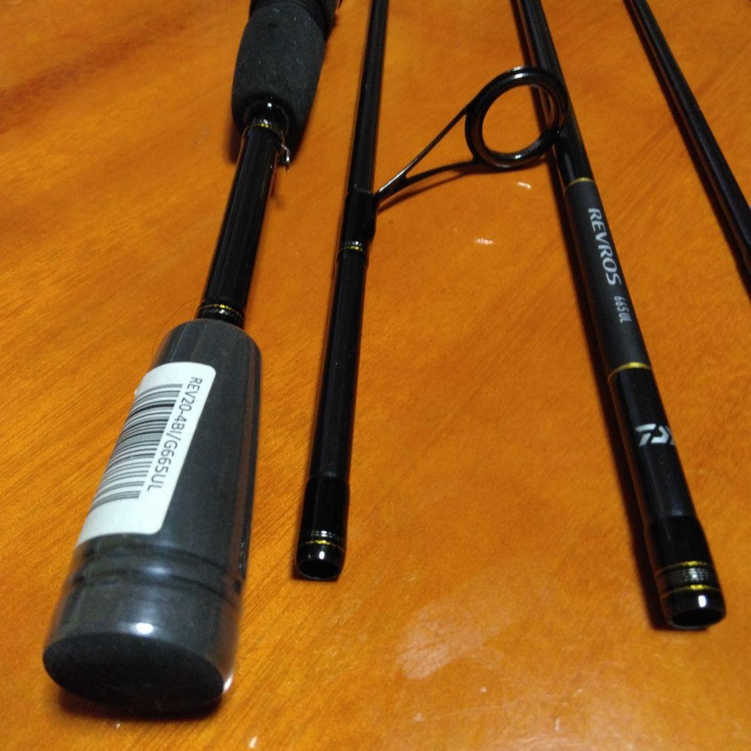 アジングロッド 　スピニングリールセット　レブロス　ロッド665UL