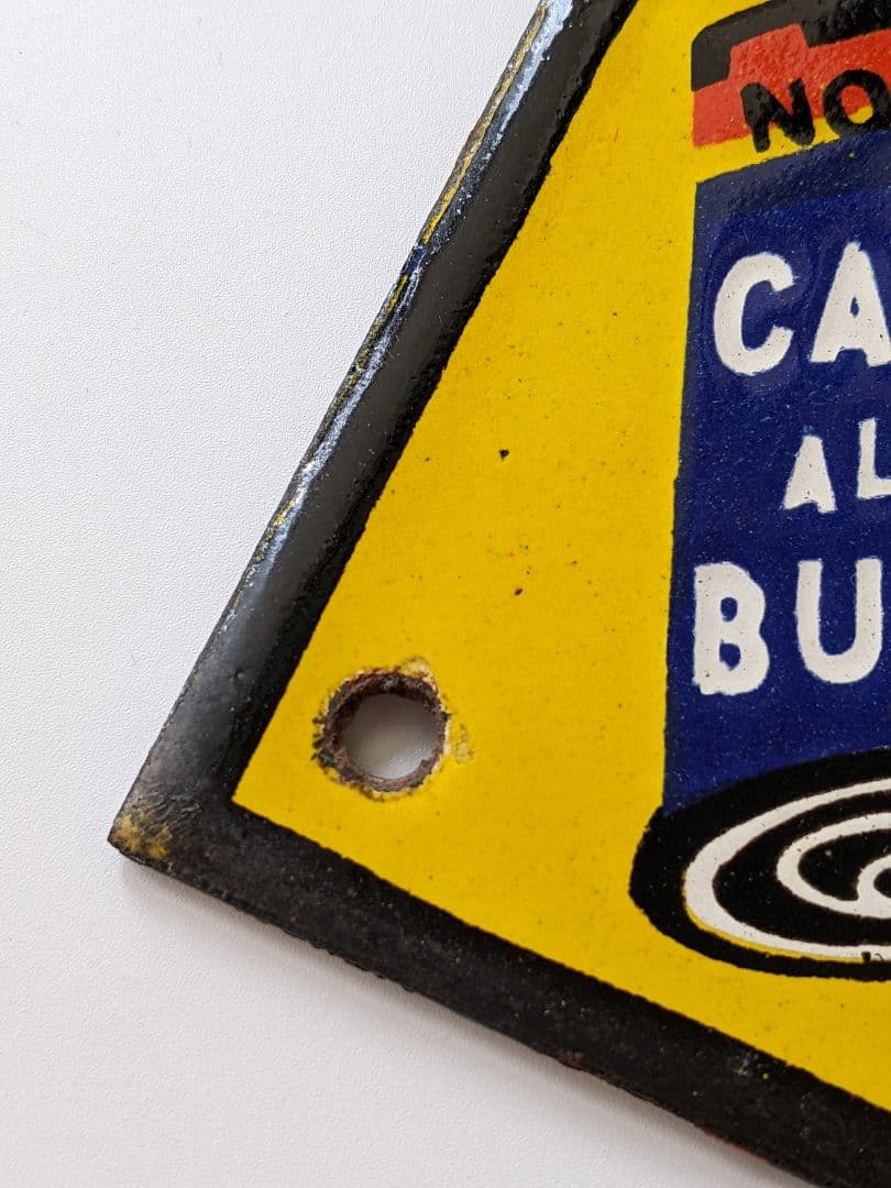 Sunoco ビンテージ サイン ミッキーマウス横61㎝ 縦30.5㎝ 看板