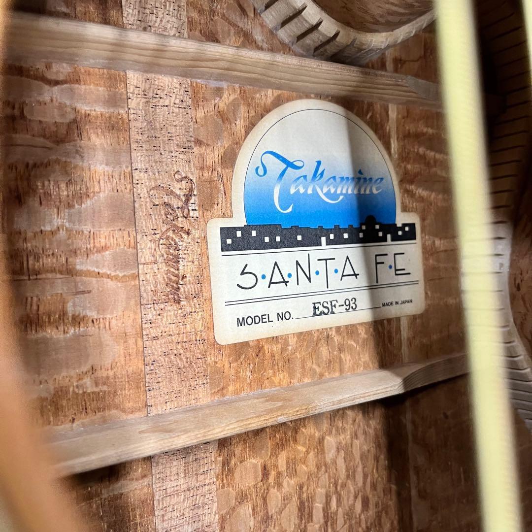 【11299】 TAKAMINE ESF-93 SANTAFE サンタフェ