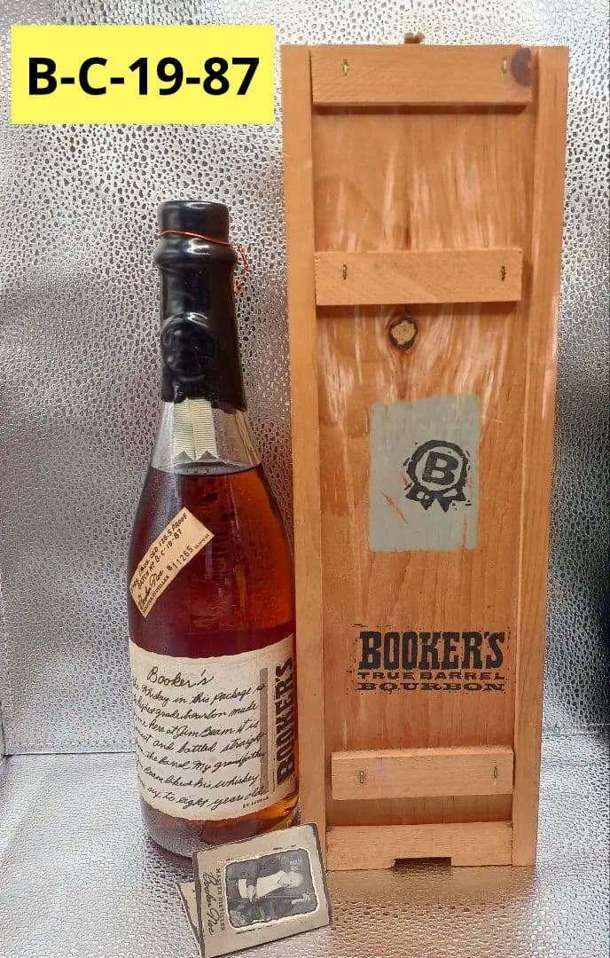 希少BOOKER'S ブッカーズ B-C-19-87 バーボン ウイスキー