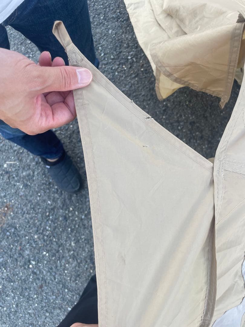 【美品】DODカマボコテント 3M カママット　カマシールド付き