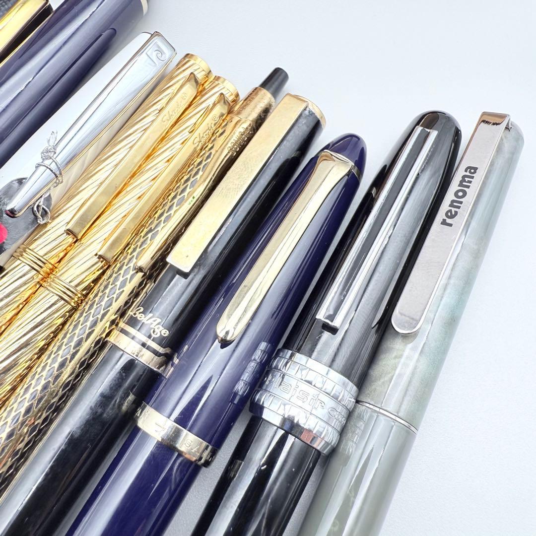 GIVENCHY・PARKER・SAILOR等　ボールペン　万年筆　15本セット