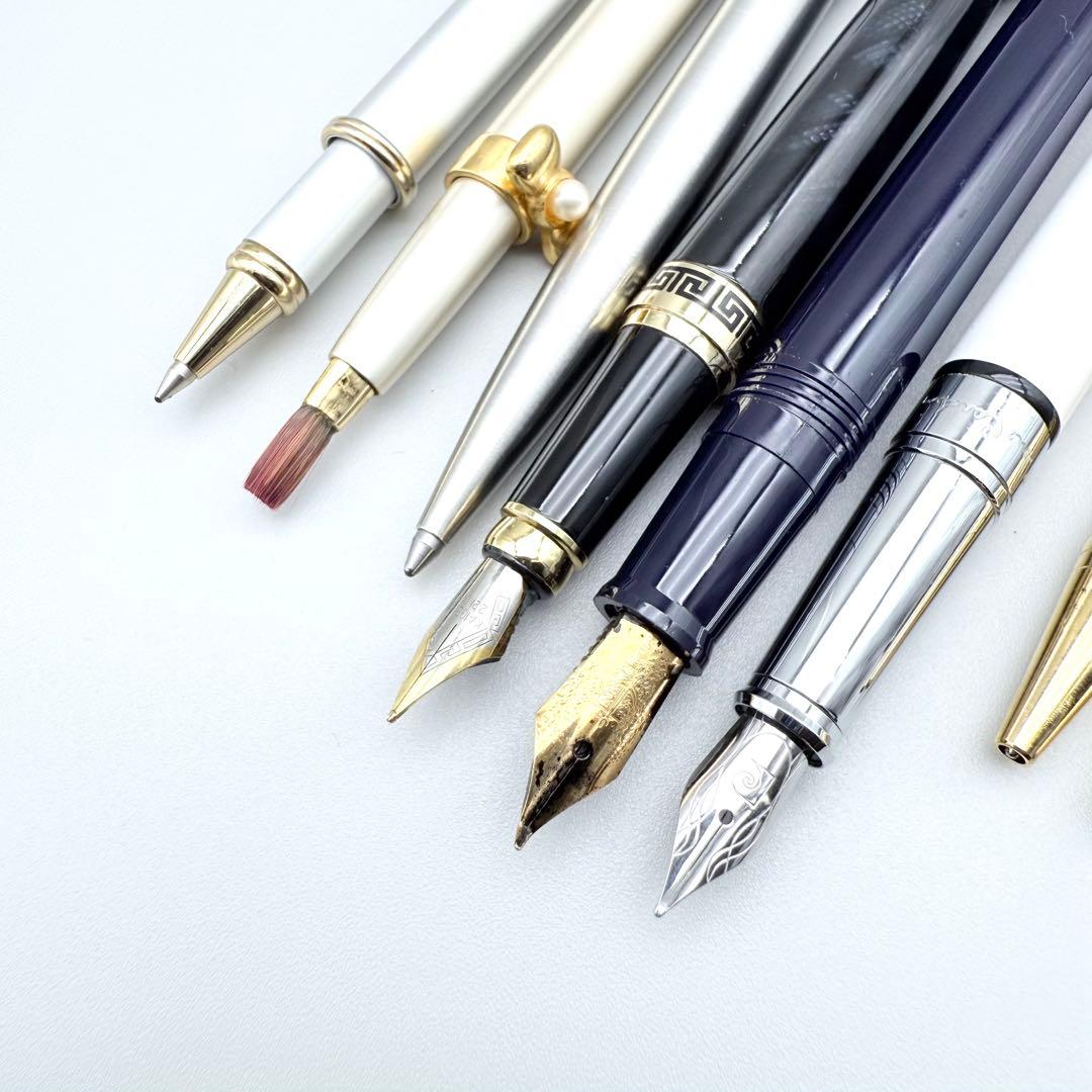 GIVENCHY・PARKER・SAILOR等　ボールペン　万年筆　15本セット