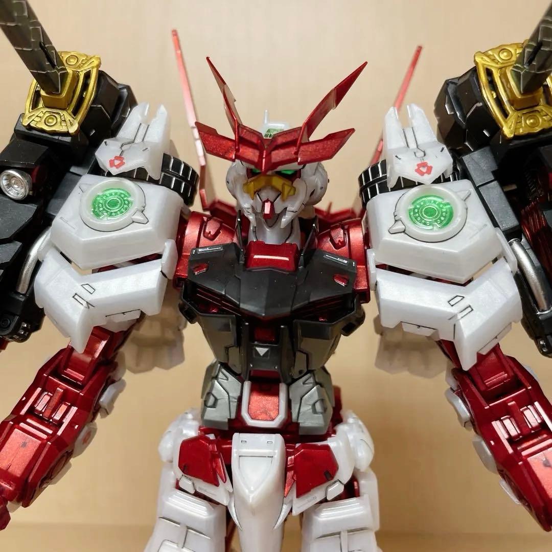 MG 1/100 ガンダムベース限定　戦国アストレイ頑駄無［メタリック］
