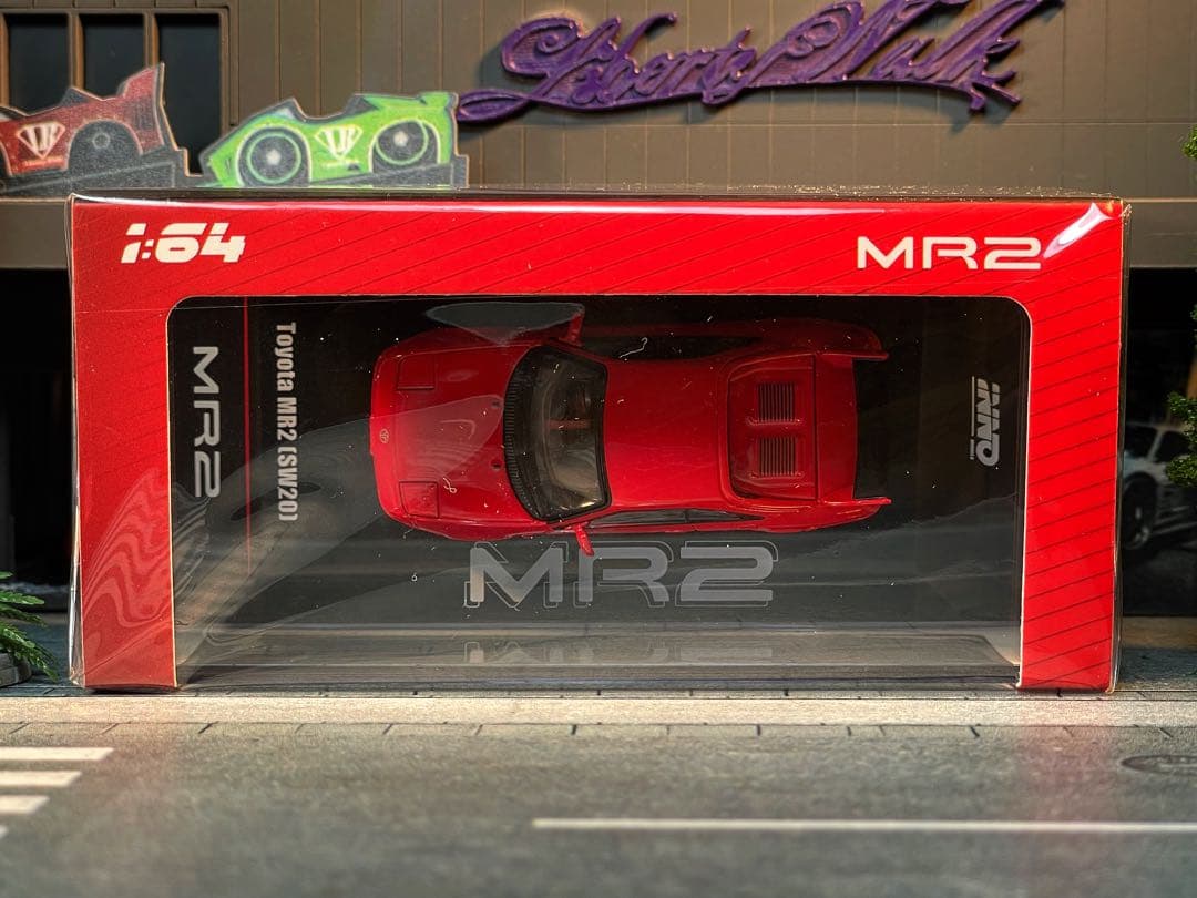 イーギー　イノモデル 1/64 トヨタ MR2