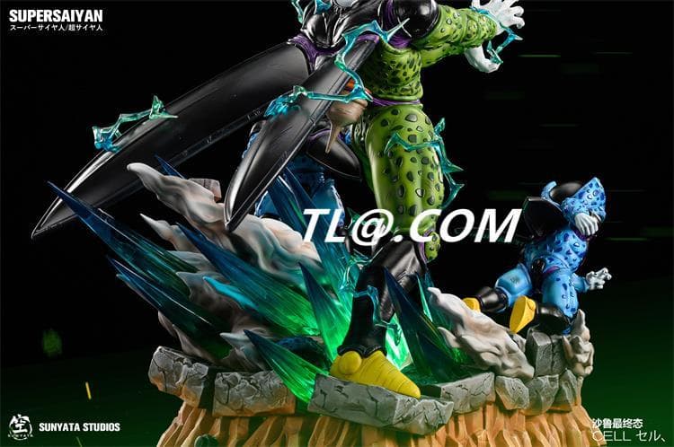 新品未開封『ドラコンボール』 　親子かめはめ波セット　ガレージキット スタチュー