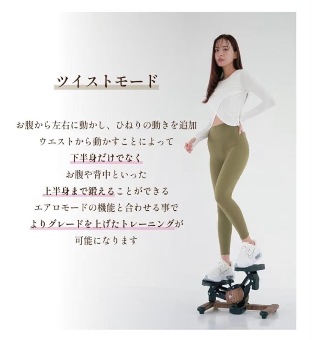 【新品】SP-600 ツイストエアロステッパー　ホワイトチーク　5年保証付き