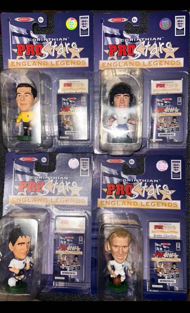 希少【コリンシアン　シリーズ3 】イングランド4体セット　未開封極美品