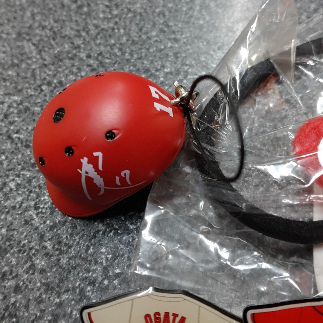 広島カープ　選手　ユニフォーム形　ピンズ　クマノミカープゴム　パッチンブレス　等