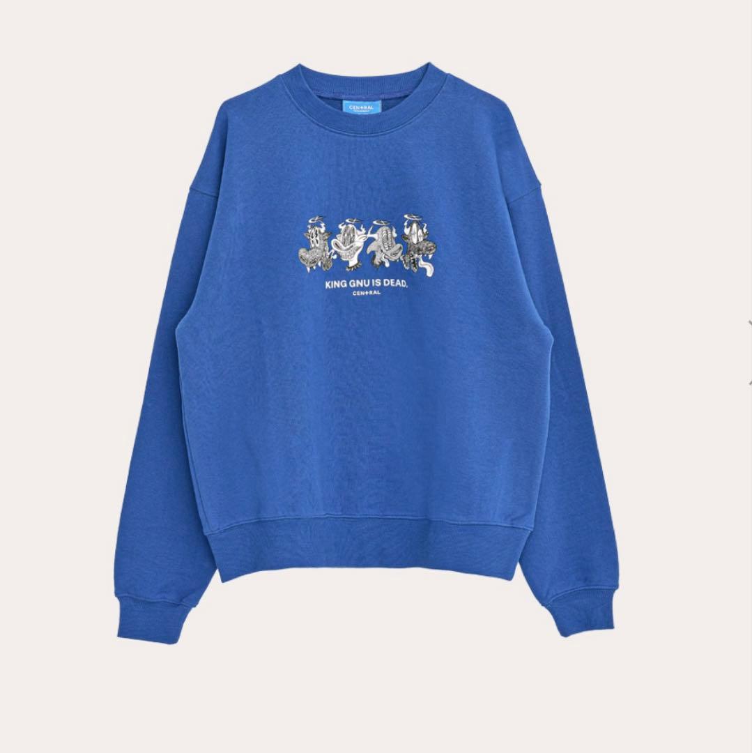 キングヌー　King Gnu グッズ　Blue M スエット　トレーナー