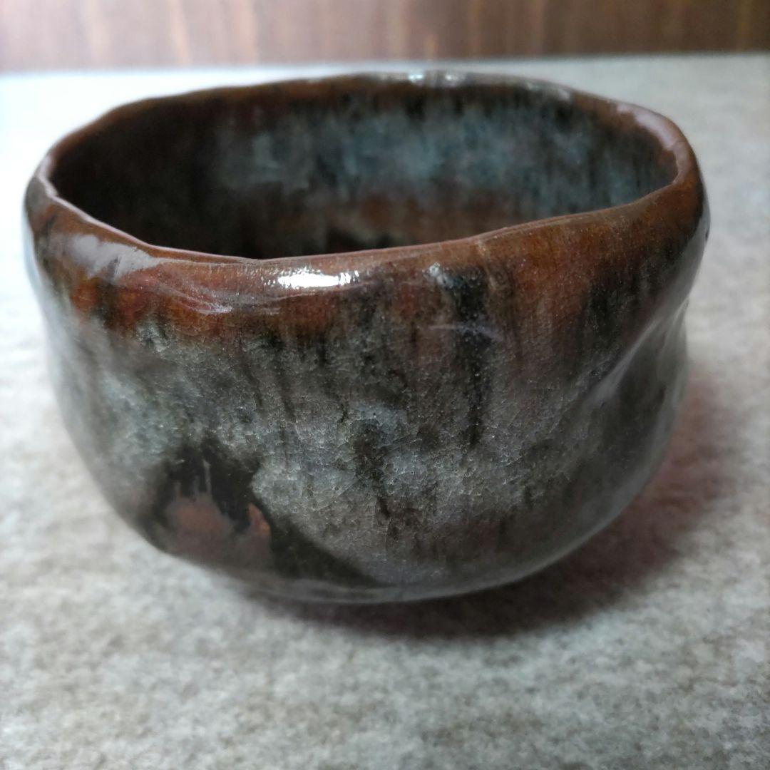 与詩夫　大樋抹茶茶碗　D266