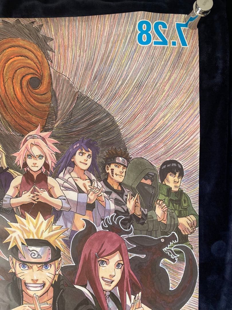 ソ*ク様 希少　ナルト　ポスター　劇場用　鏡面　非売品　B1 ROAD TO N