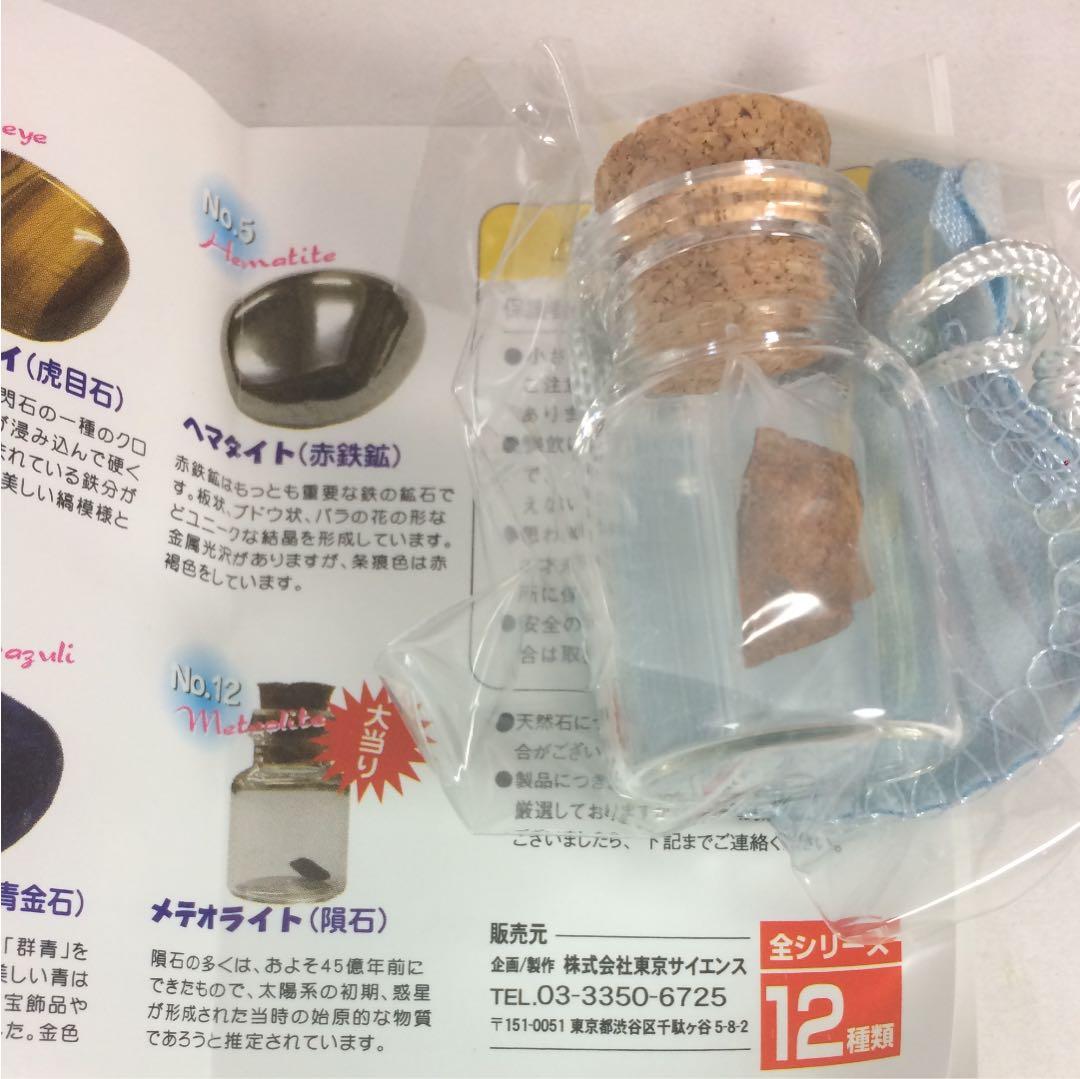 カプセル ガチャ 世界の天然石 NO.１２メテオライト 隕石