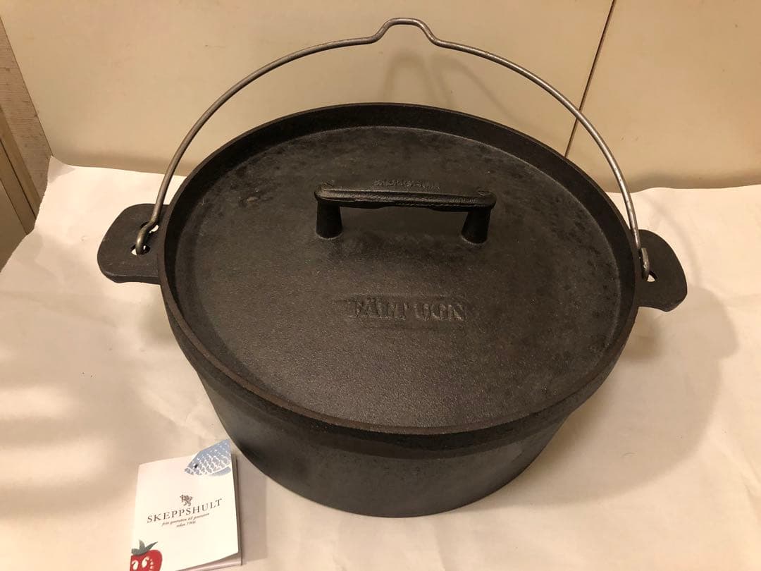 SKEPPSHULT シェップスフルト Falt Ugn ダッチオーブン