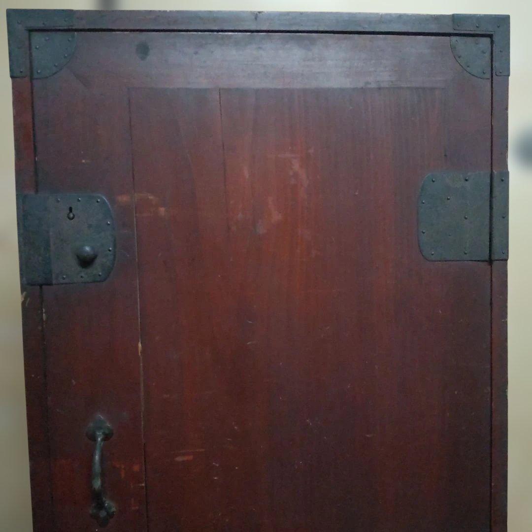 昭和レトロ　書棚　縦33cm横38.5cm高さ91cm