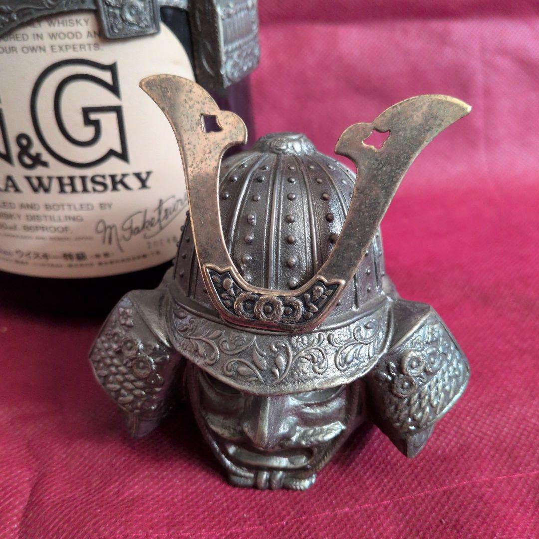 ニッカ NIKKA ウイスキー G&G 鎧兜 空瓶 戦国武将