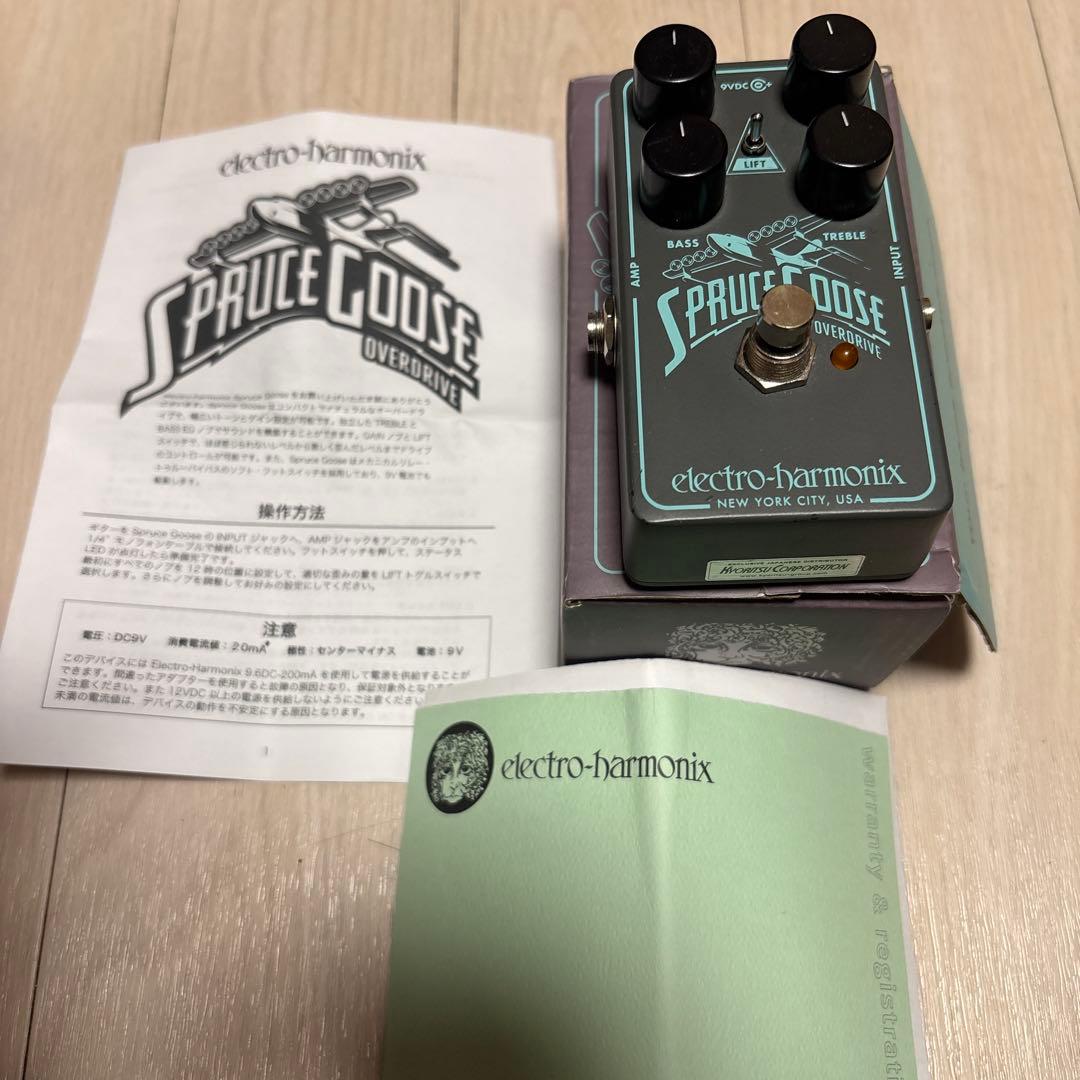 ギター electro-harmonix Spruce  Overdrive