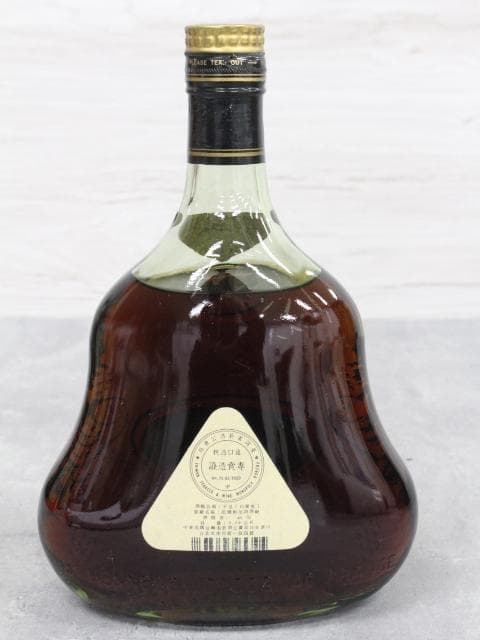 ▲未開栓/古酒 Hennessy/ヘネシーX.O グリーンボトル 金キャップ