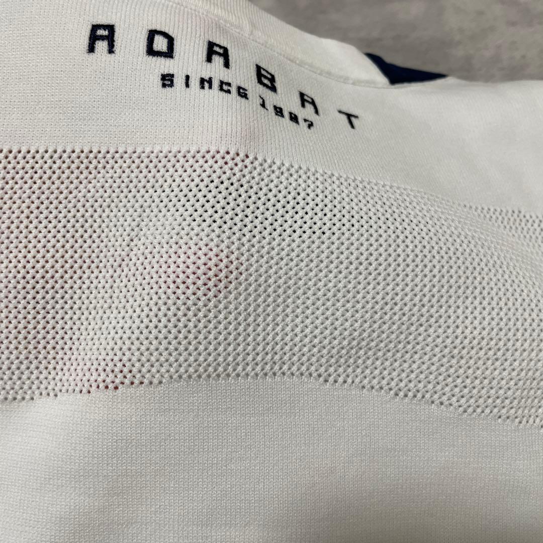 新品未使用　ADABAT ゴルフウェアセット ホワイト ネイビー　4点セット