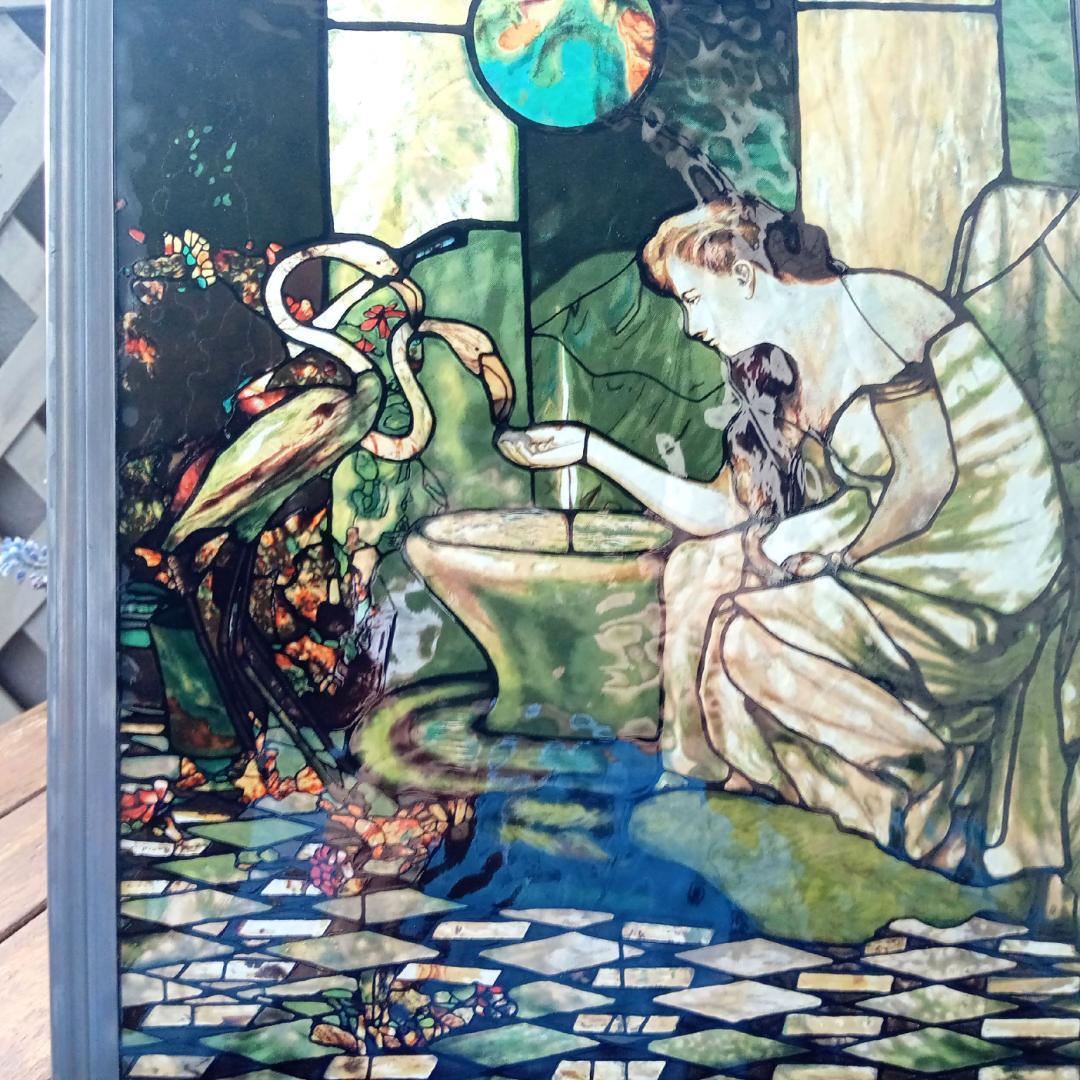 ルイスCティファニー ステンドグラス Flamingo グラスマスターズ社