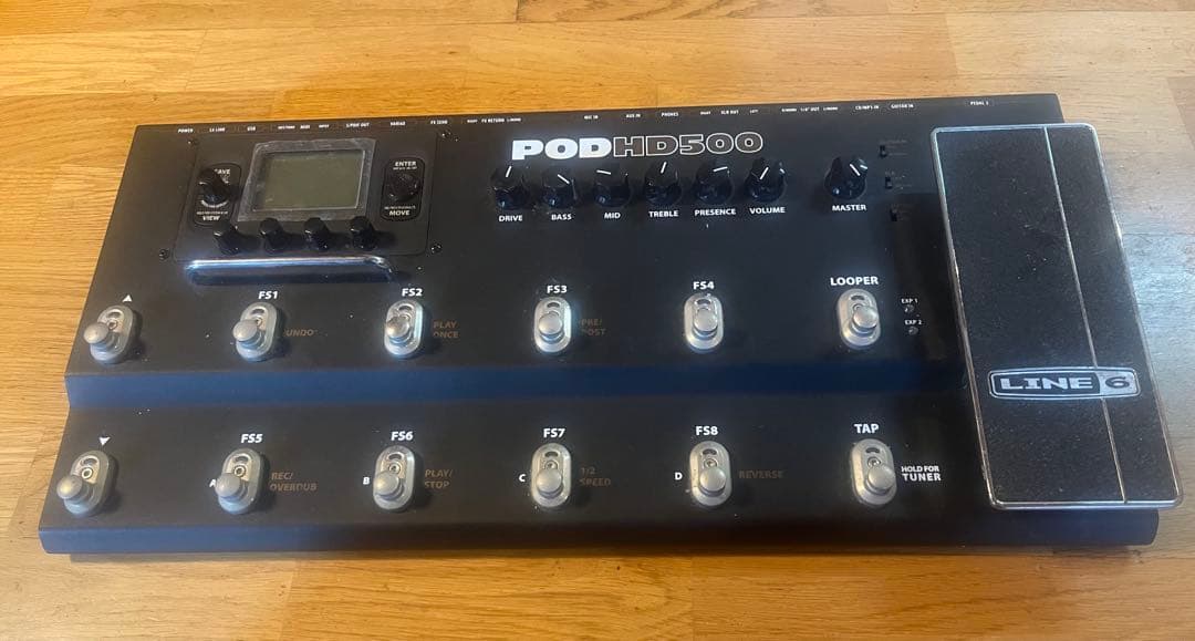 通電確認 LINE6 POD HD500 本体のみ サポート無し