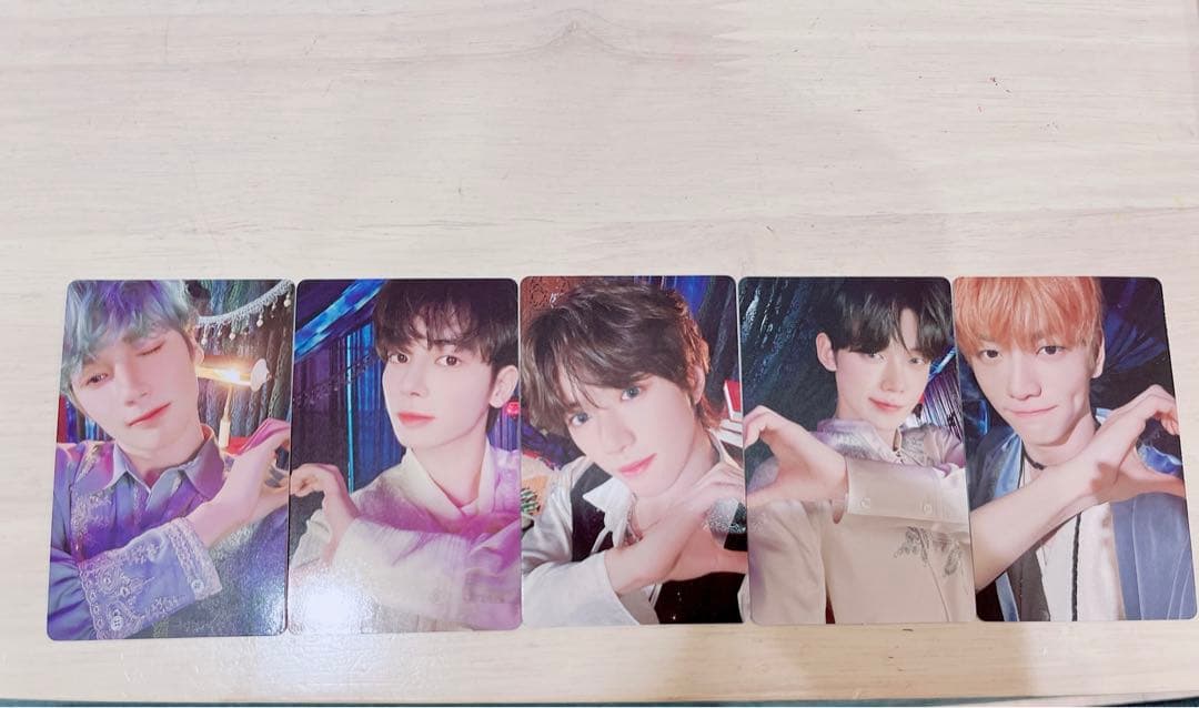 TXTトレカ アンケート コンプリート セット コンプ トゥバ