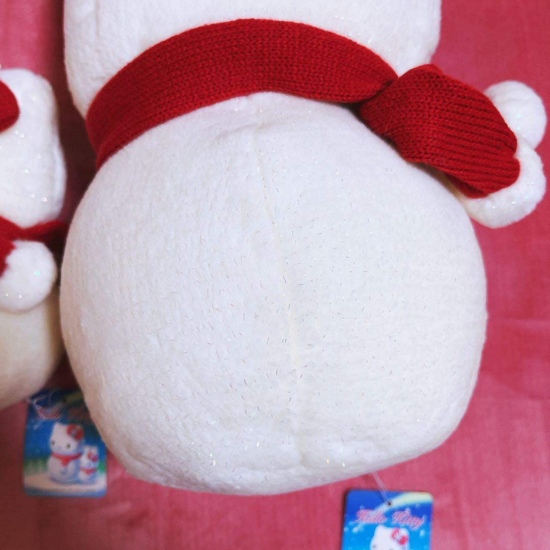 希少レア　ハローキティ　雪だるま　日本限定　2000年製 サンリオ　平成レトロ
