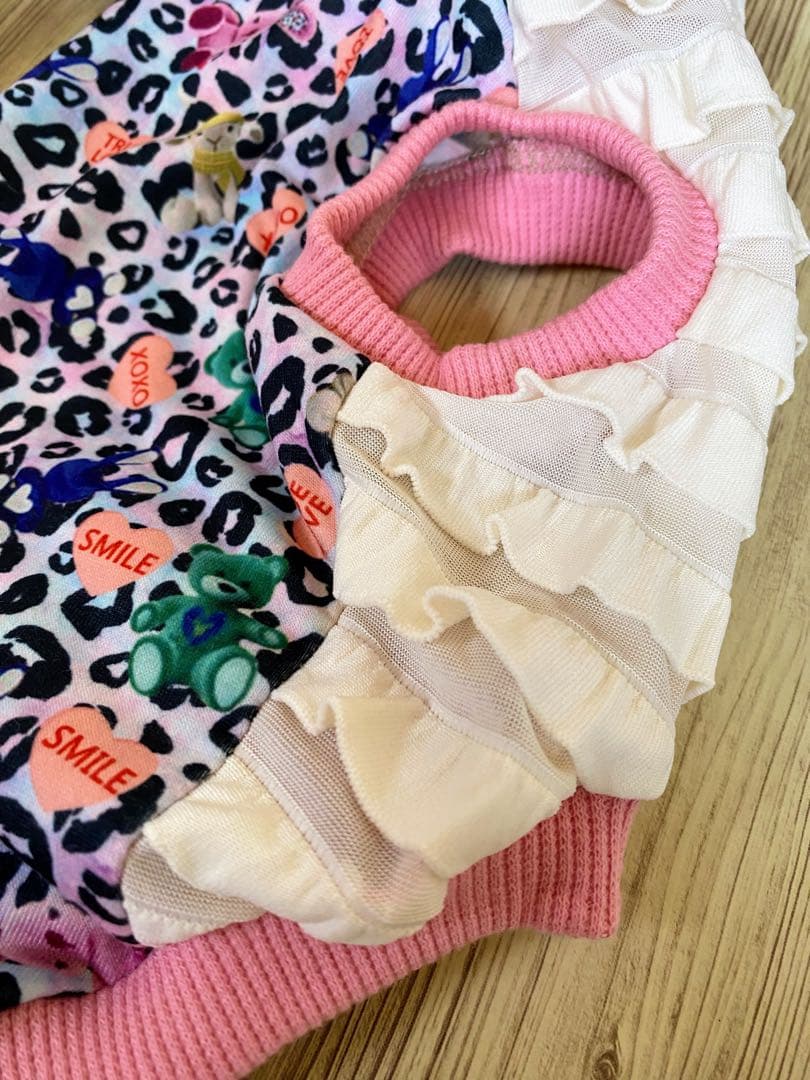 犬服  タンクトップ(Ｍ)  ꒡̈⃝Lily꒡̈⃝ハンドメイド