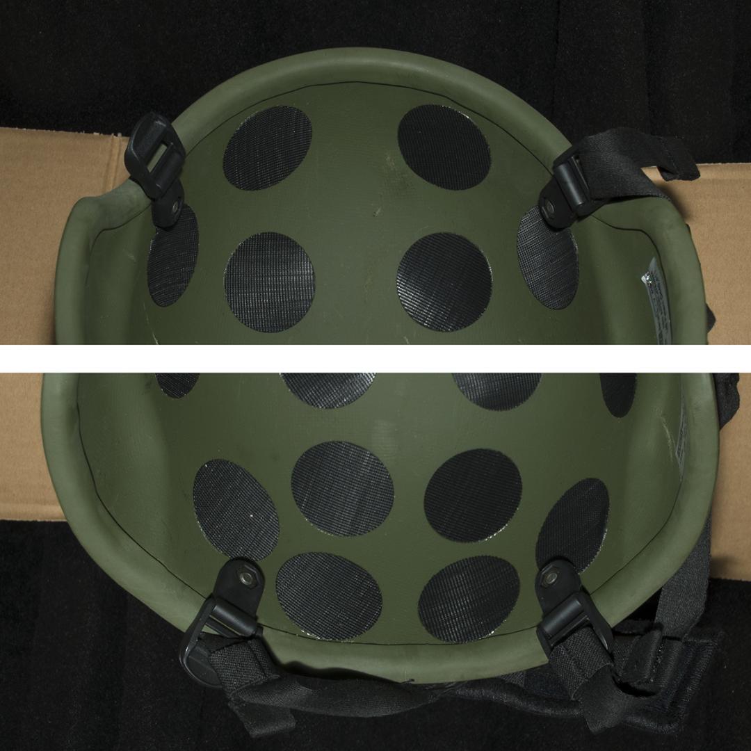 難有中古 米軍実物 MSA ACH　Lサイズ LARGE コンバット ヘルメット