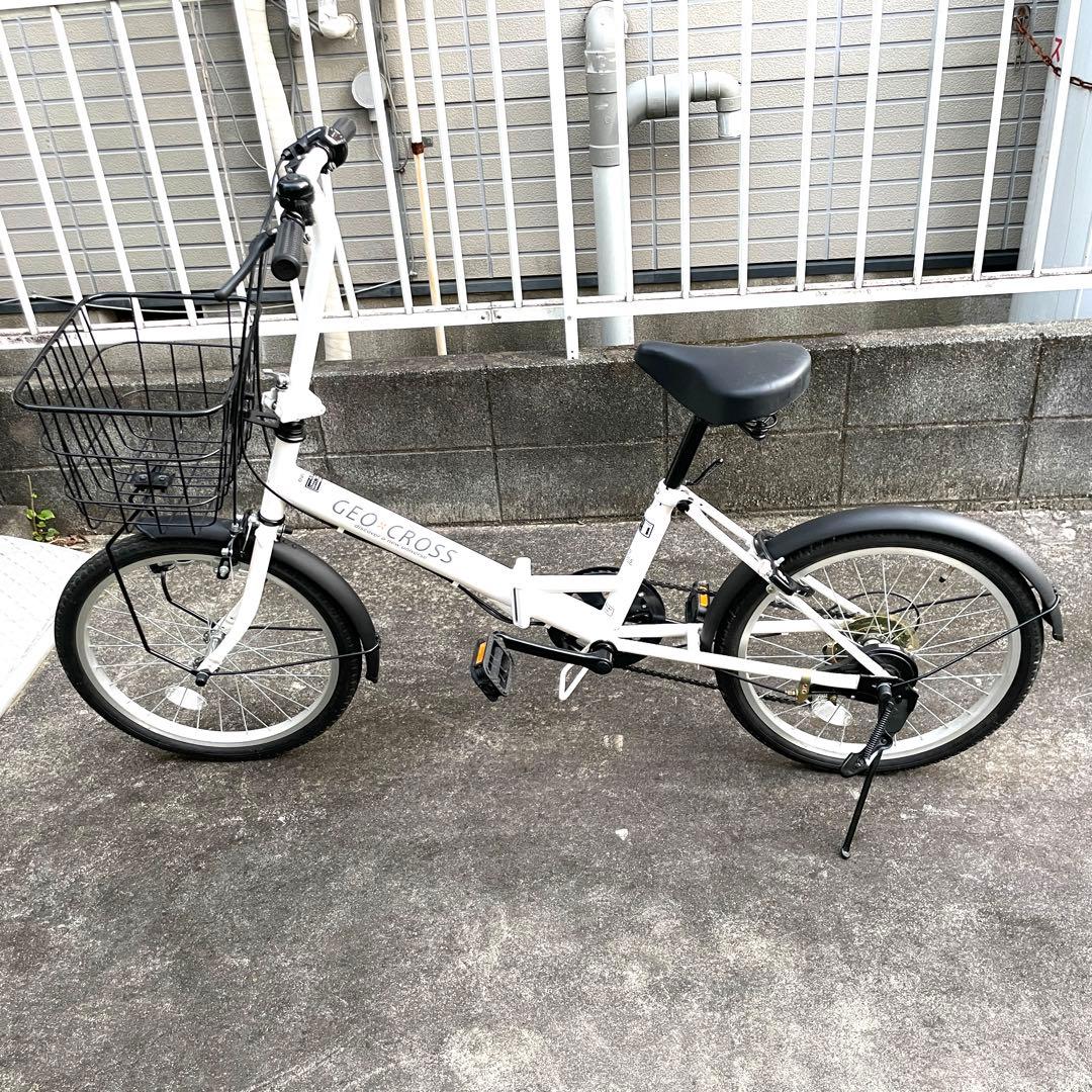 Shizuja Katu アサヒサイクル ジオクロスミニ 20型 ホワイト