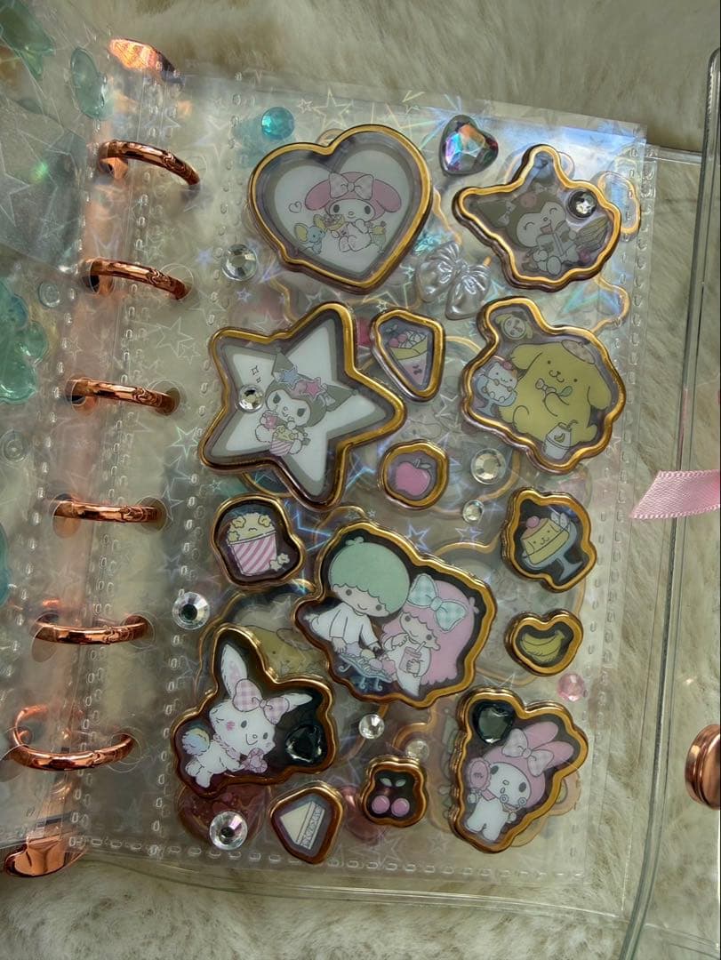 ボンボンドロップシール帳完成品