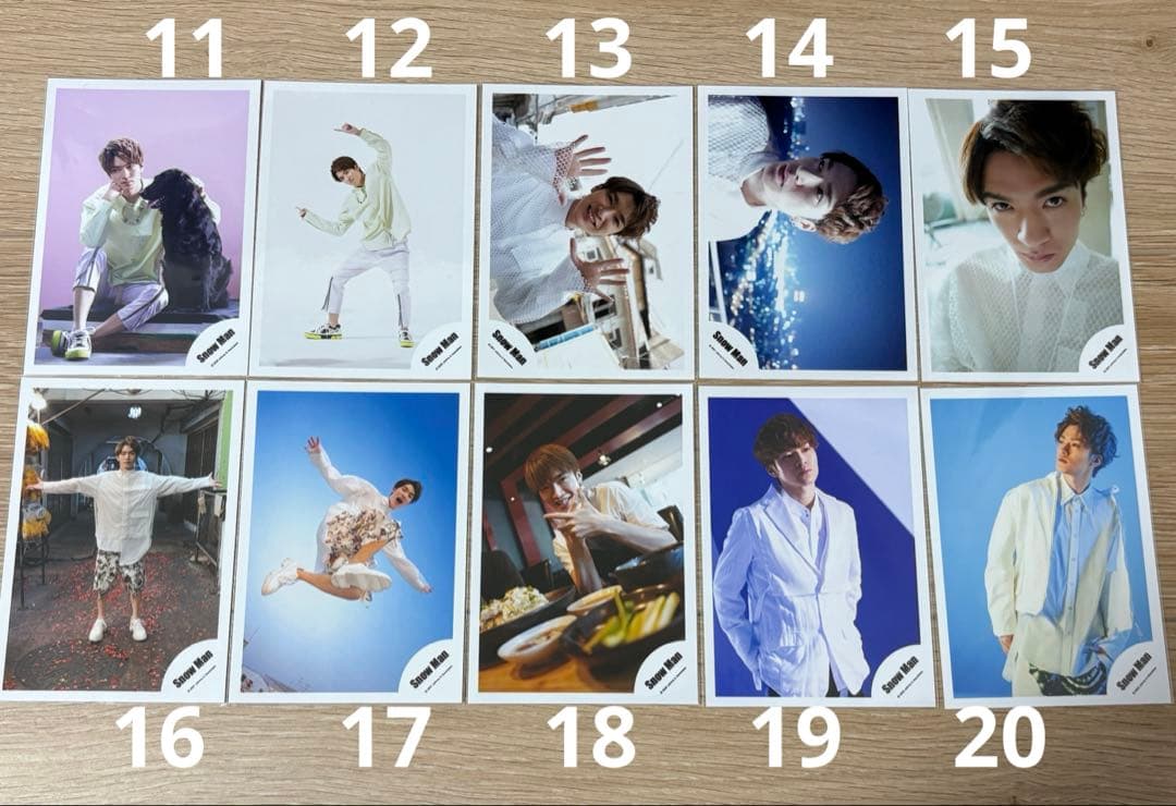  Man 深澤辰哉 公式写真セット⑴