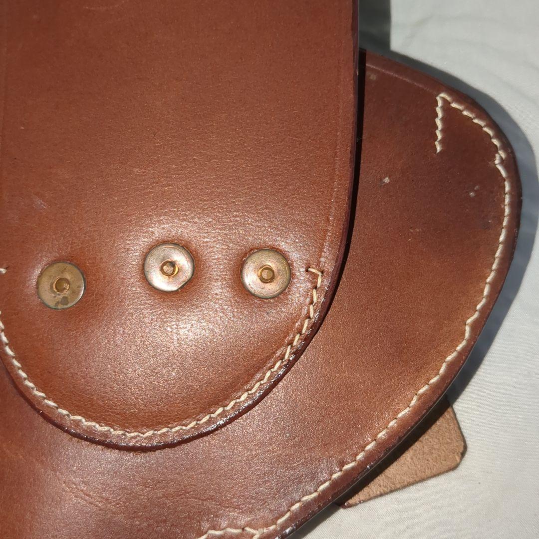 米軍 M1917　レザーホルスター コルト S&W 5.5インチ用 珍品