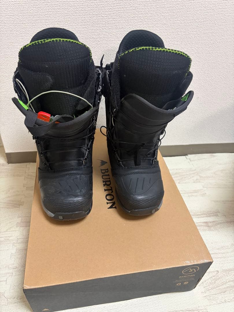 BURTON スノーボードブーツ ブラック/グリーン