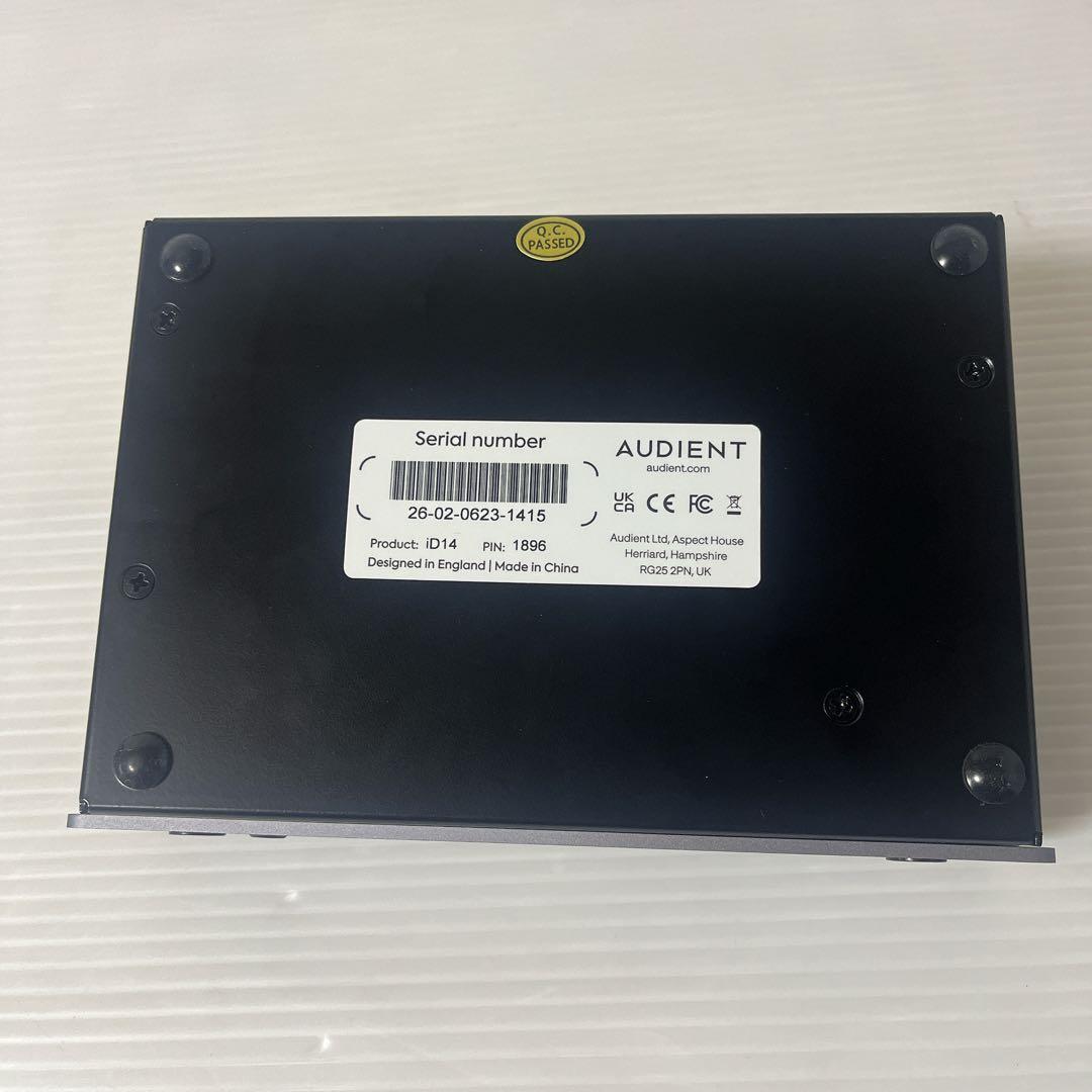 【新品同様】AUDIENT iD14mkII オーディオインターフェイス