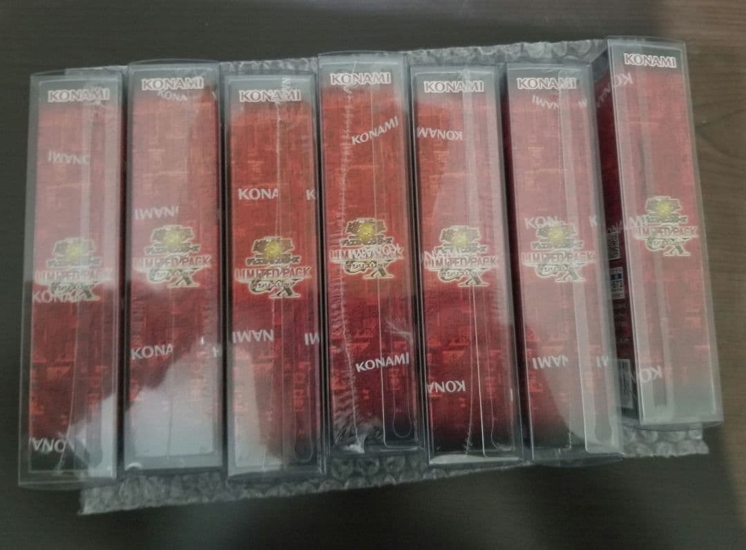 【新品未開封】LIMITED PACKオシリスレッド遊戯王シュリンク付き7BOX