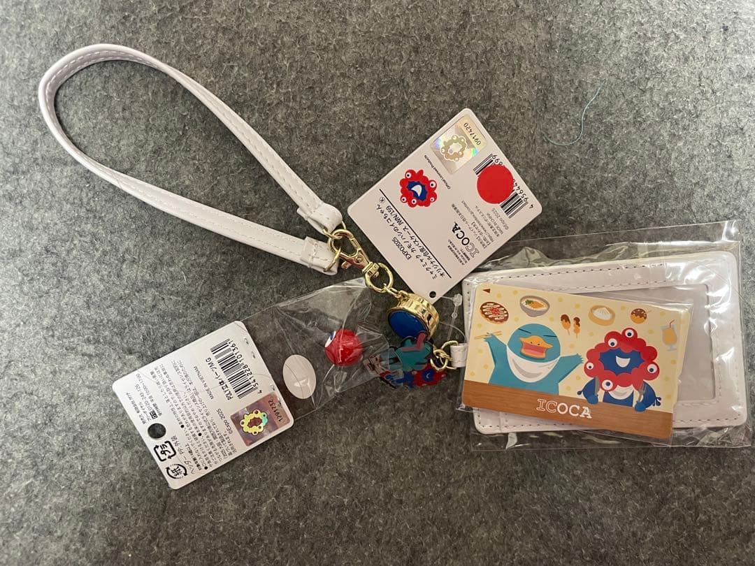 い*様 大阪•関西万博 JR西日本ミャクミャク合皮パスケース　ICOCAセット