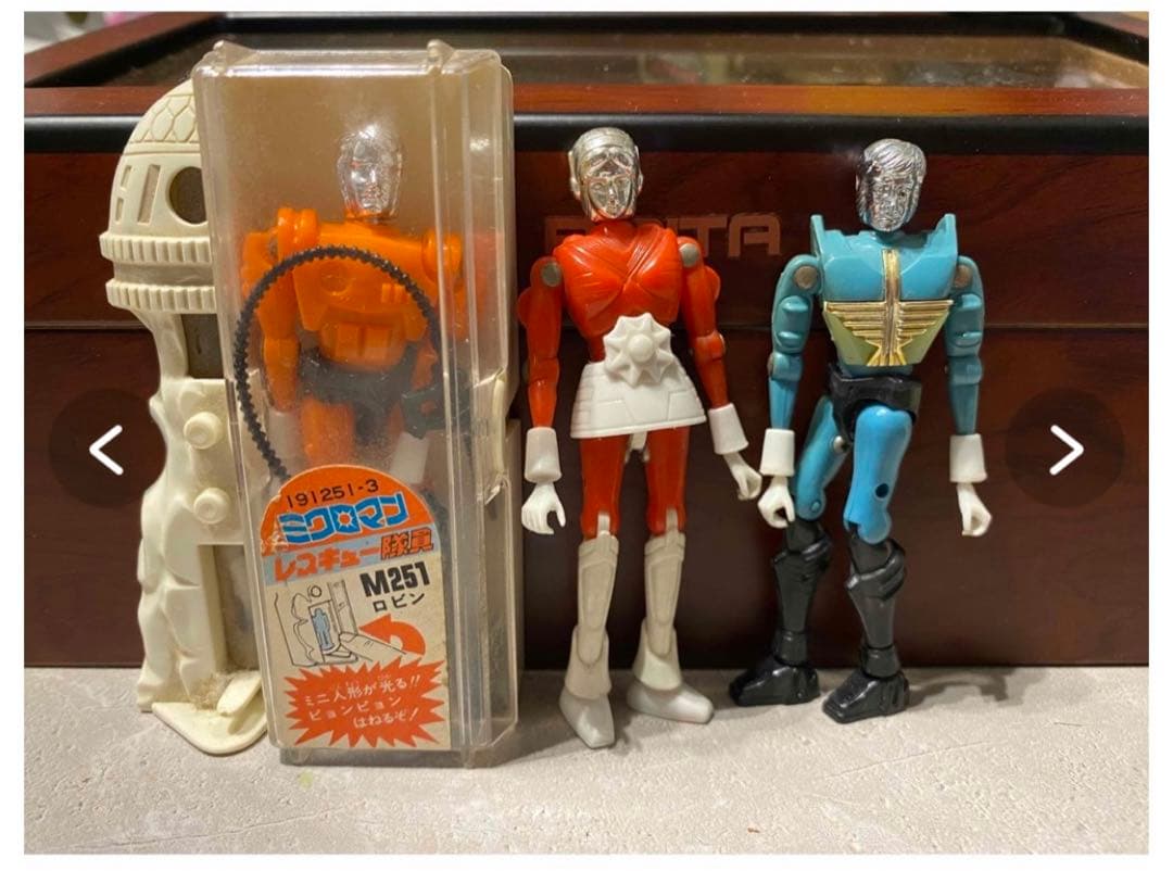 ミクロマン　3体セット　当時物　ヴィンテージ