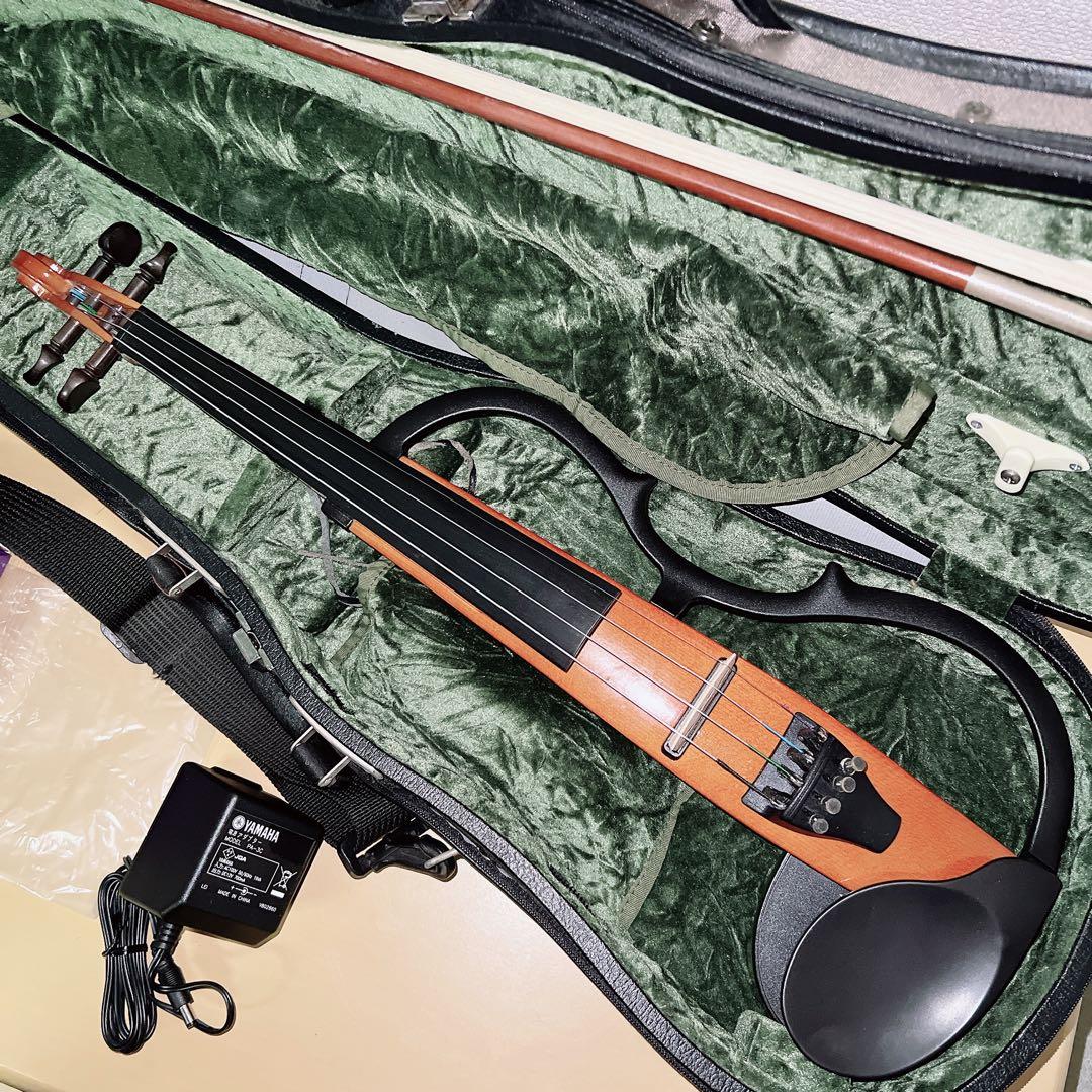 YAMAHA⭐️SV-100 サイレントバイオリン ヤマハ ハードケース付 電源