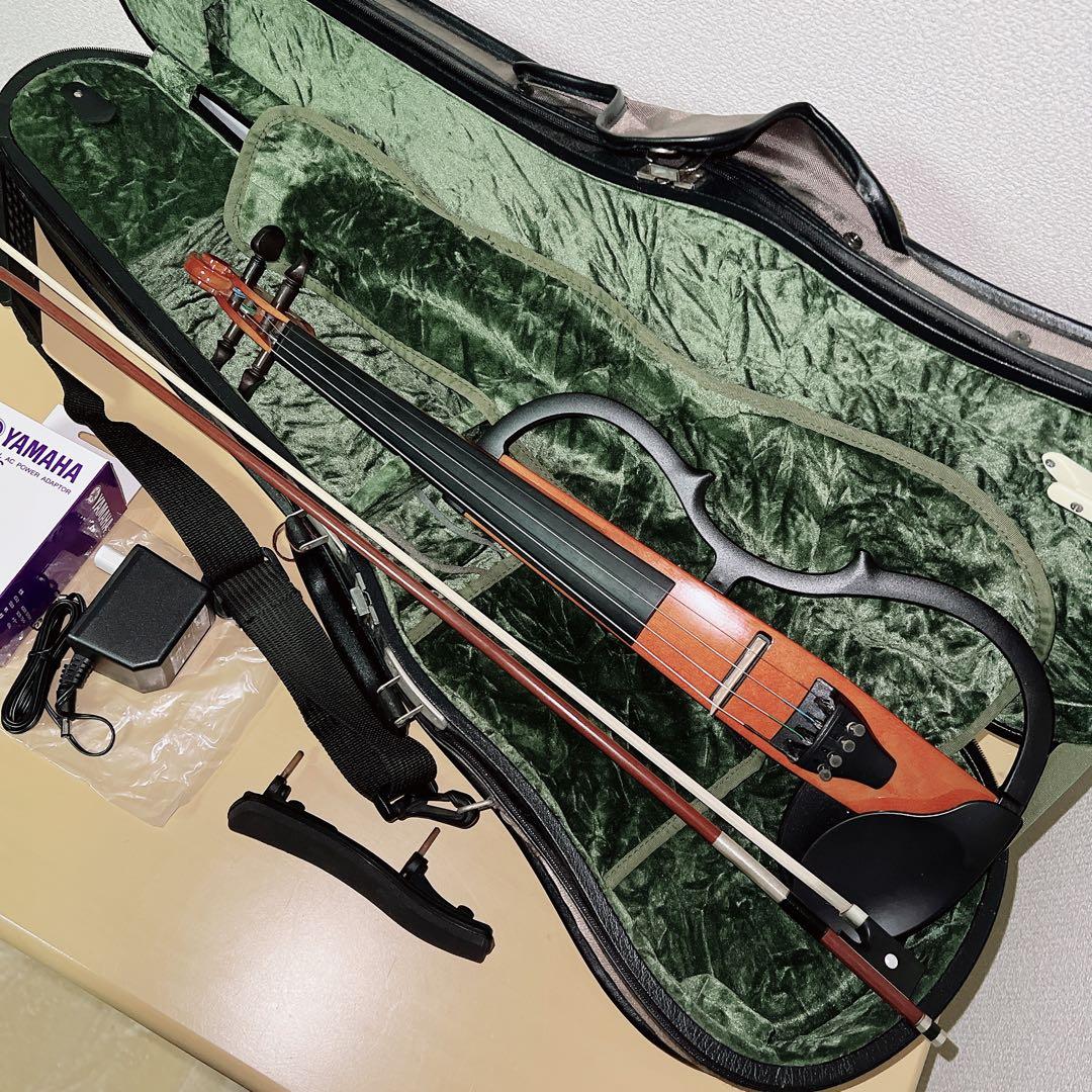 YAMAHA⭐️SV-100 サイレントバイオリン ヤマハ ハードケース付 電源
