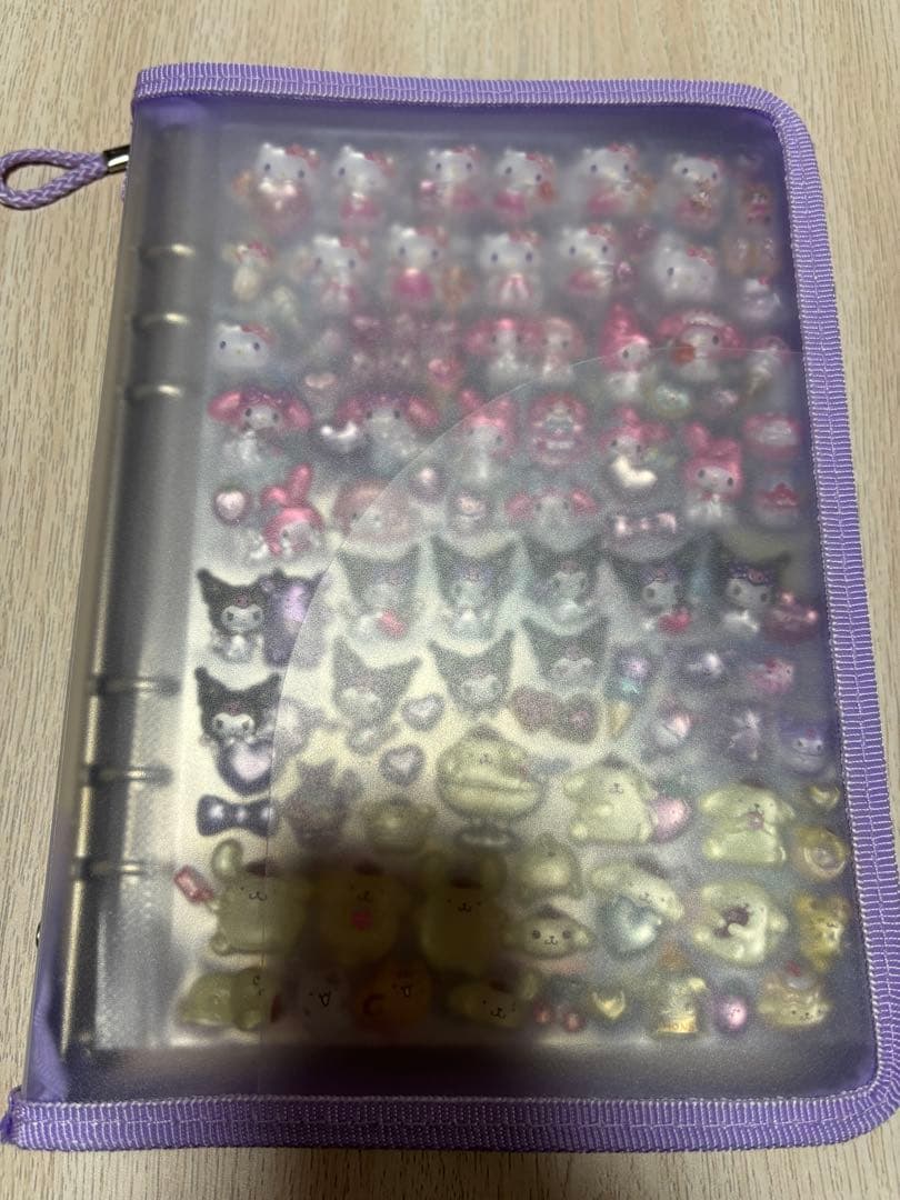 ボンボンドロップシール　シール帳完成品