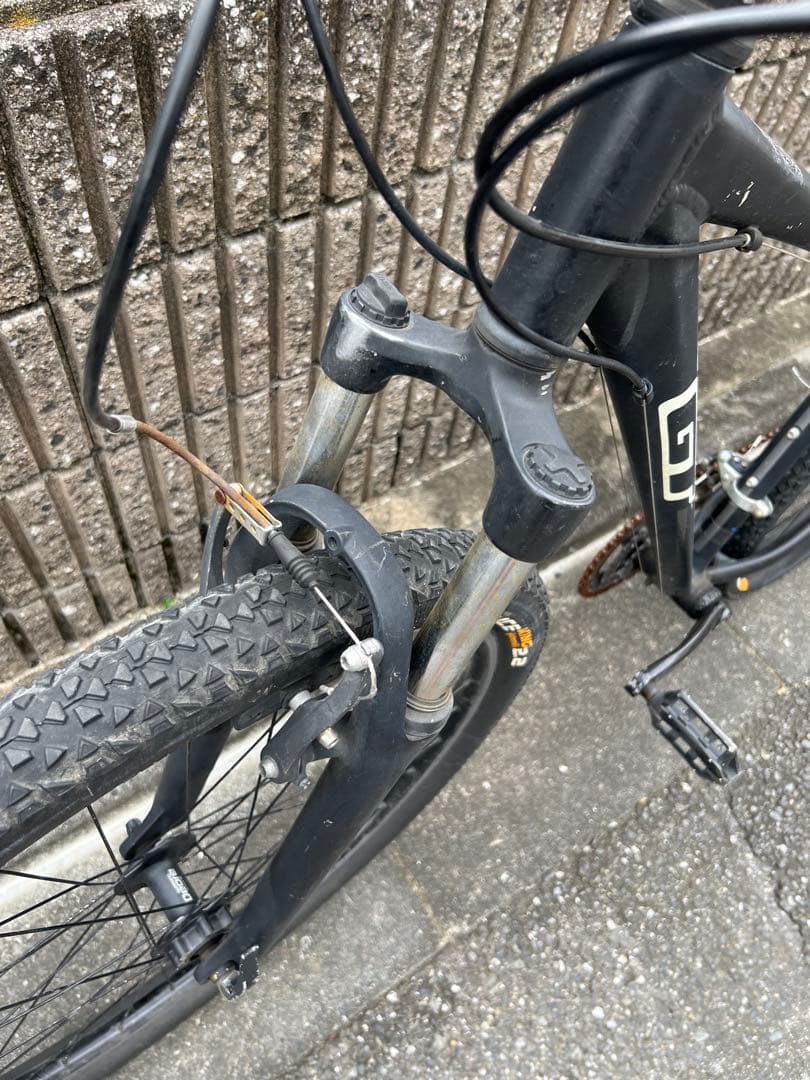 GT社製　MTB サイズS 29er マットブラック 8速【引き取り】