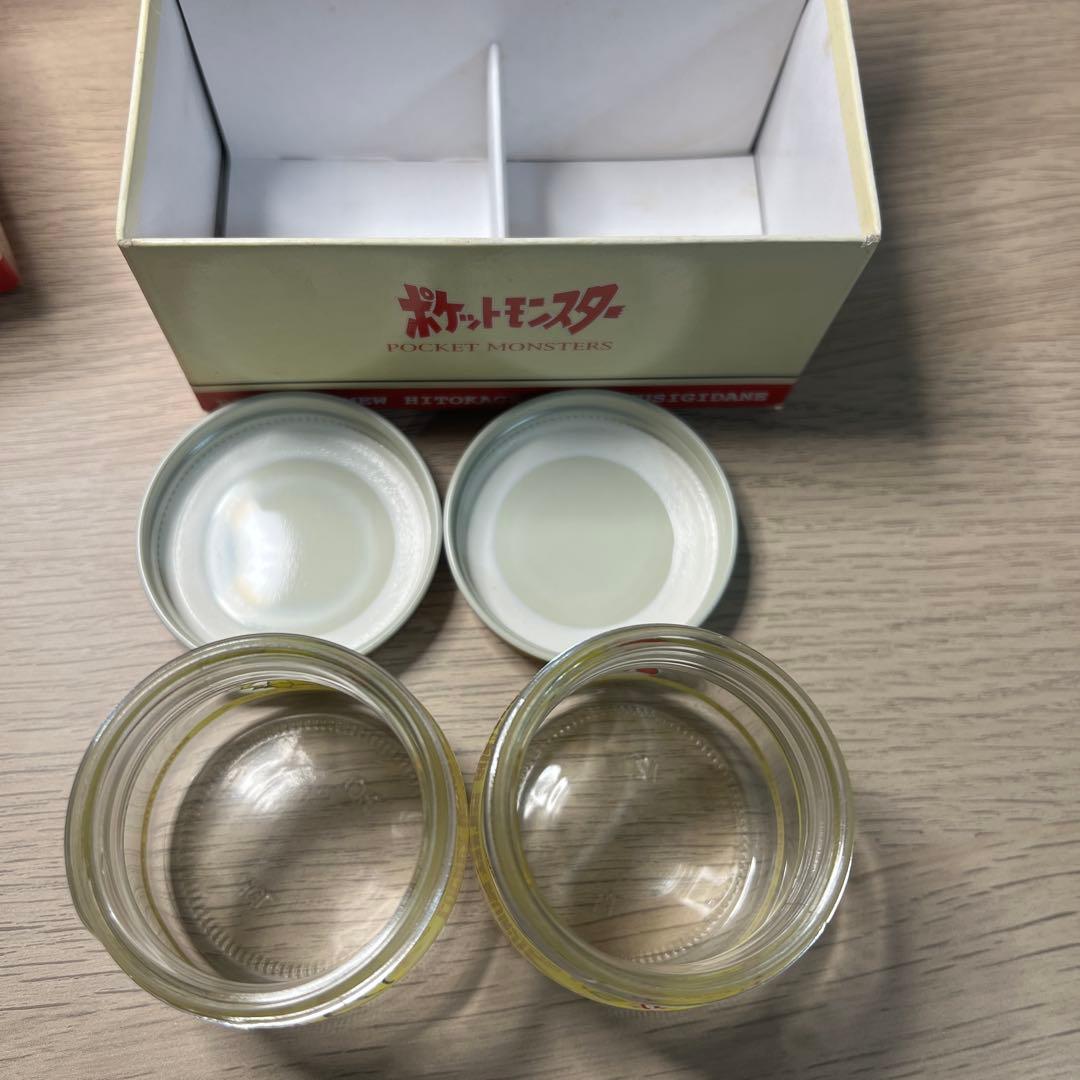 レトロ雑貨　ポケモンミニポットペア　6点　未開封5、検品のため開封1